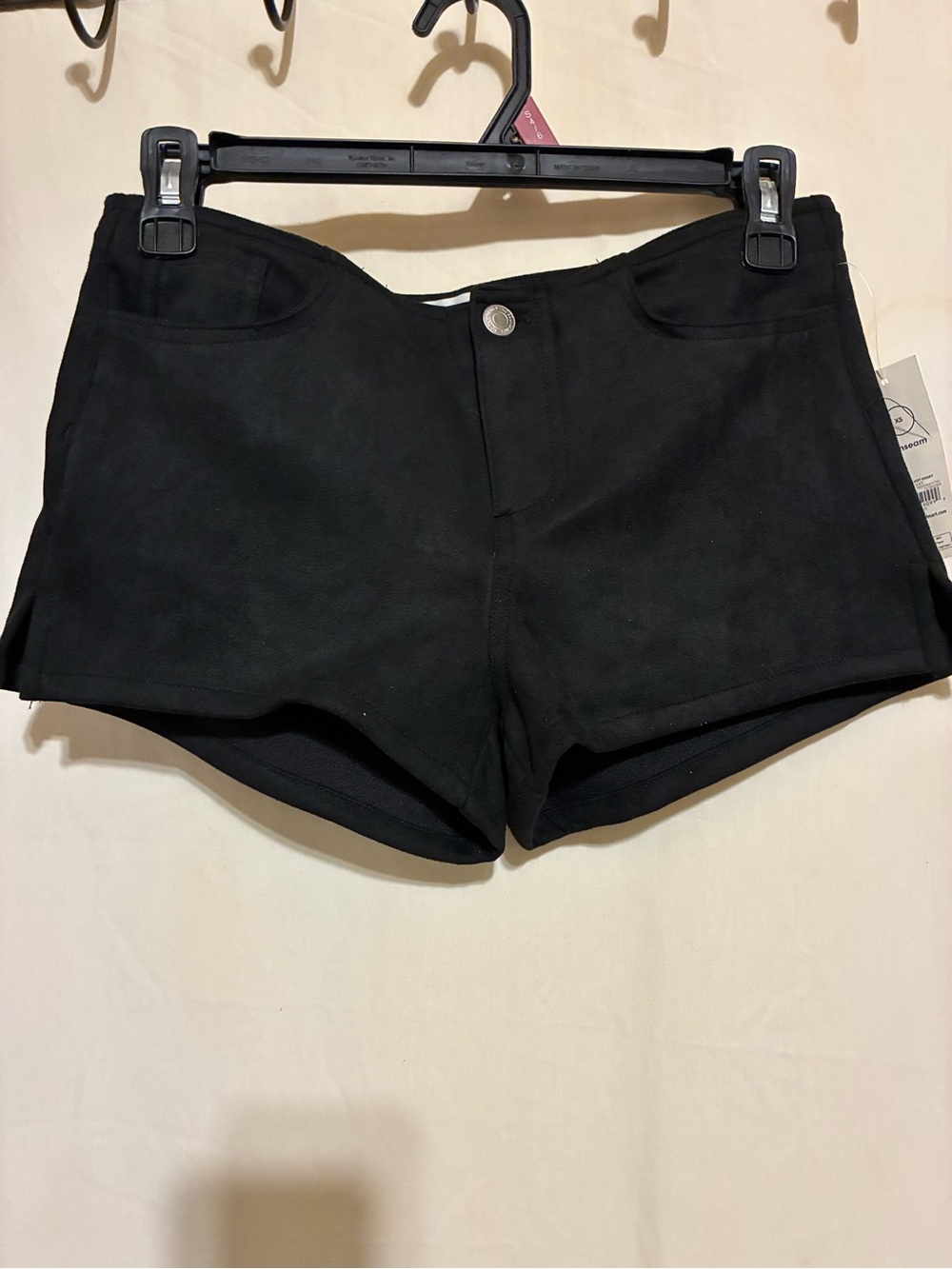 Faux Suede Shorts